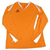 Oranžovo-bílé sportovní triko Erima