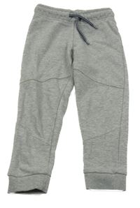 Šedé melírované tepláky Lupilu