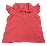 Růžové polo tričko Topolino