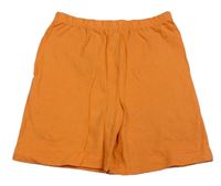 Oranžové bavlněné kraťasy Primark