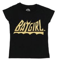 Černé tričko s logem DC Comics 