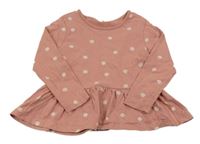 Růžová tunika s puntíky George