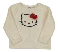 Pudrová chlupatá mikina s Kitty H&M