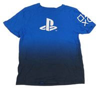 Safírovo-tmavomodré tričko s PlayStation H&M