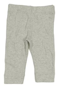 Světlešedé melírované tepláky