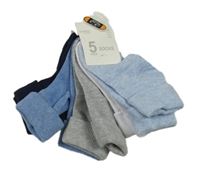 Nové - 5x - Melírované ponožky St. Bernard vel. 23-26