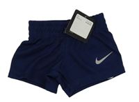 Tmavomodré sportovní kraťasy s logem zn. Nike