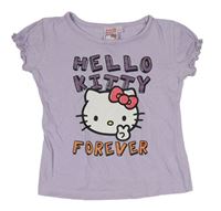 Lila tričko s Hello Kitty Sanrio