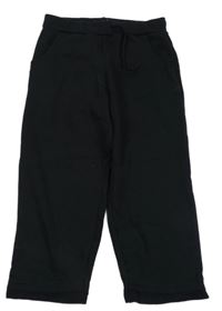 Černé capri tepláky