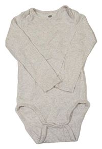 Světlešedé melírované body H&M