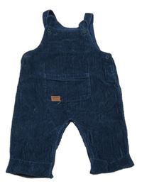 Tmavomodré laclové manšestráky Next