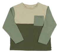 Smetnaovo-khaki triko s kapsou Name it