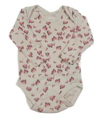 Světlerůžové květované body Lupilu