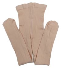Světlerůžové punčocháče H&M