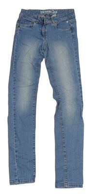 Světlemodré skinny rifle Tom Tailor