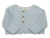 Světlemodrý propínací svetr Primark