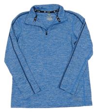 Modré melírované sportovní triko Tek gear 