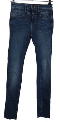 Dámské tmavomodré skinny rifle Esprit 