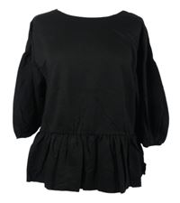 Dámské černé peplum triko Primark 