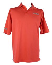 Pánské jahodové sportovní funkční tričko s límečkem Ping 