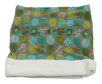 Šedý vzorovaný nákrčník