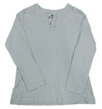 Modro-bílé triko H&M