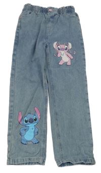 Modré rifle se Stitechem Sinsay