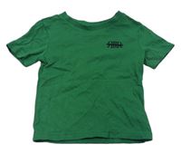 Zelené tričko s logem River Island
