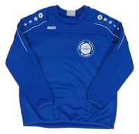 Modrá sportovní mikina s potiskem Jako