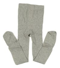 Šedé punčocháče H&M