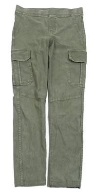 Khaki cargo tregíny H&M