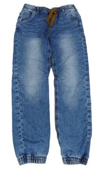 Modré teplákové cuff rifle Reserved