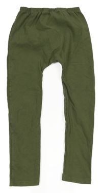 Khaki lehké tepláky Next