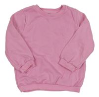 Růžová mikina F&F