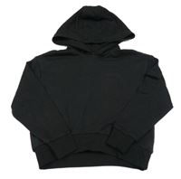 Černá crop mikina s kapucí Pepperts