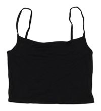 Černý crop top C&A