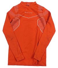 Červené funkční spodní triko Decathlon
