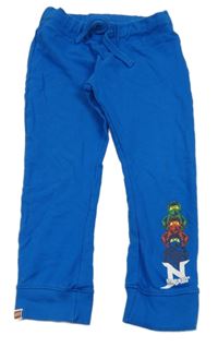 Modré tepláky s Lego Ninjago