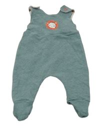 Zelenošedé dupačky se lvem 