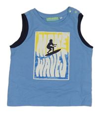 Světlemodré tílko se surfařem 