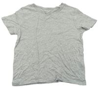 Šedé melírované tričko H&M