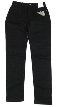 Černé skinny rifle Denim Co