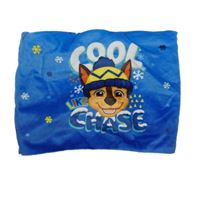 Modrý plyšový zateplený nákrčník s PAW PATROL - Chase nickelodeon