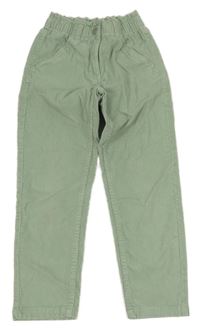 Mentolové paper bag manšestráky L&D