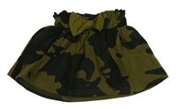 Army bavlněná sukně s mašlí