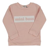 Růžová mikina s nápisem Primark