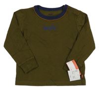Nové - Khaki triko s nápisem Levi´s
