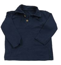 Tmavomodré polo triko George