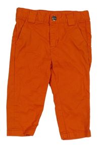 Červené plátěné kalhoty Jacadi