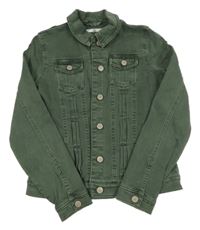 Khaki riflová bunda M&S